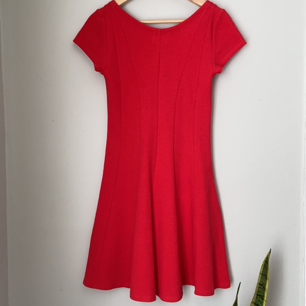 Dress Set 2pc By Maeve In Pink & Red, Size: S